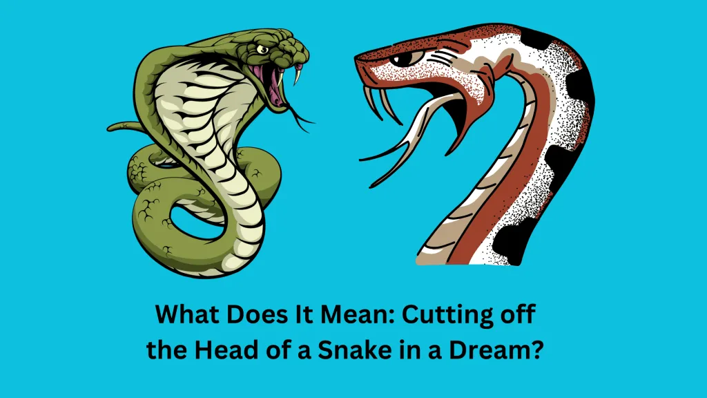 What Does It Mean Cutting off the Head of a Snake in a Dream